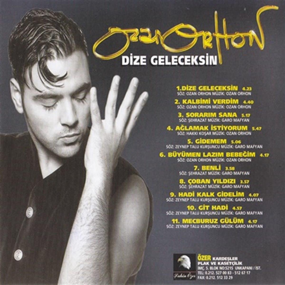 Ozan Orhon - Dize Geleceksin ( CD )