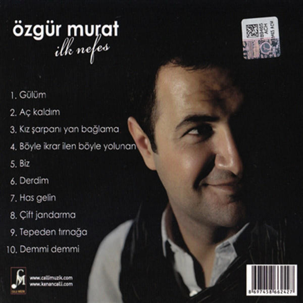 Özgür Murat - İlk Nefes ( CD )Halk müziği | Türkische Volksmusik | CD