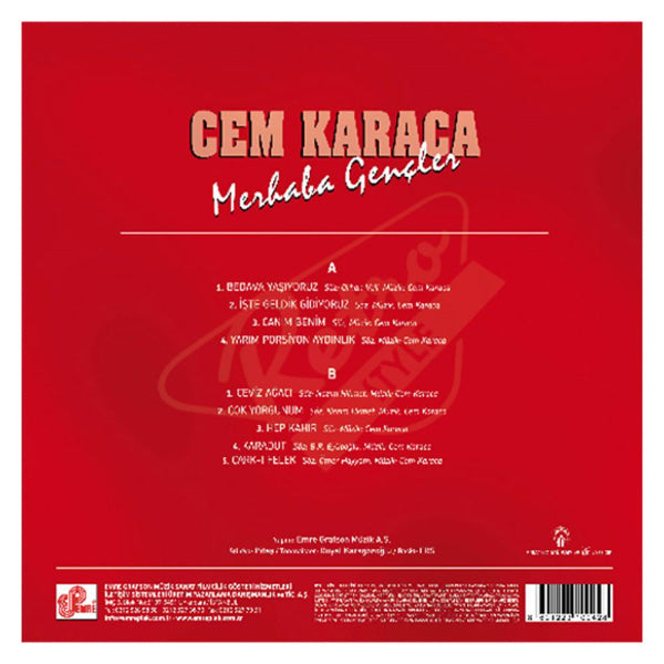 Cem Karaca - Merhaba Gençler (Türkischer Rock | Schallplatte)