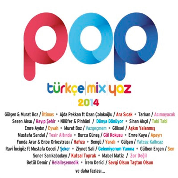 Pop Türkçe Mix - 2014 | 4 CD (Türkischer Pop | CD)