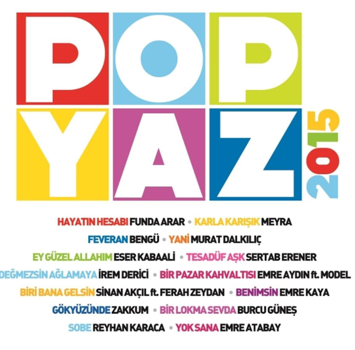 Pop Yaz 2015 (CD)Türkçe | Türkische |Pop | CD