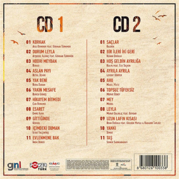 Power Türk CD | En İyiler 2016 CD (Türkçe Pop Rock CD )Türkçe | karışık | Pop | CD