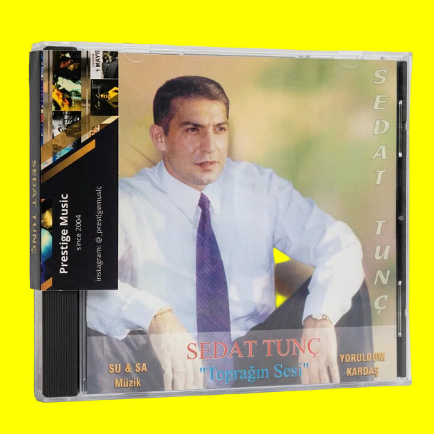 Sedat Tunç -Toprağın Sesi(CD)Sedat Tunç Yoruldum Kardaş CD | EFSANE Düğün Sarayı | Bottrop | Wuppertal | Almanya | CD