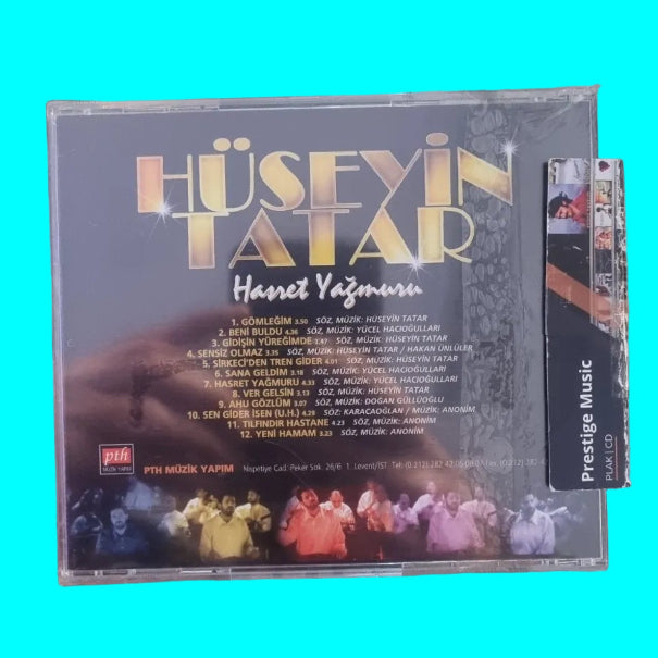 Hüseyin Tatar - Hasret yağmuru(CD)Türk Halk Müziği (Türkische Volksmusik) CD