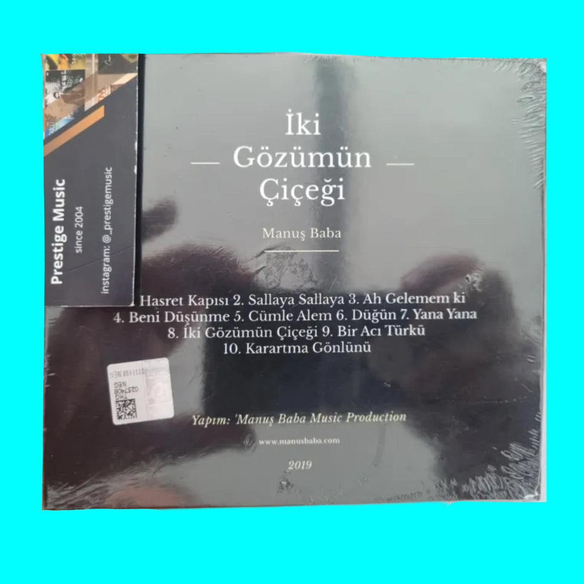Manuş Baba CD -Manuş Baba İki Gözümün Çiçeği ( CD )Türkçe | Pop | CD