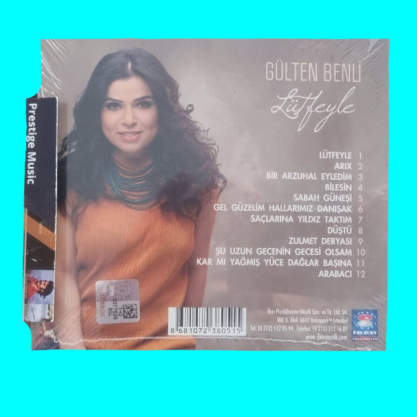 Gülten Benli- Lütfeyle (CD) Türk Halk | CD