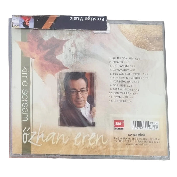 Özhan Eren - Kime Sorsam (CD)Türkische Volksmusik (Türk Halk Müzik) Türk | Halk | Müziği | Plak | CD