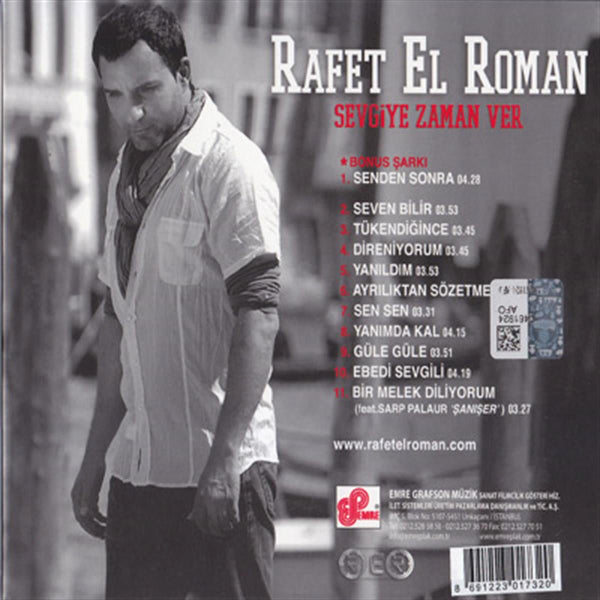 Rafet El Roman - Sevgiye Zaman Ver | Senden Sonra ( CD )Türkçe Pop CD
