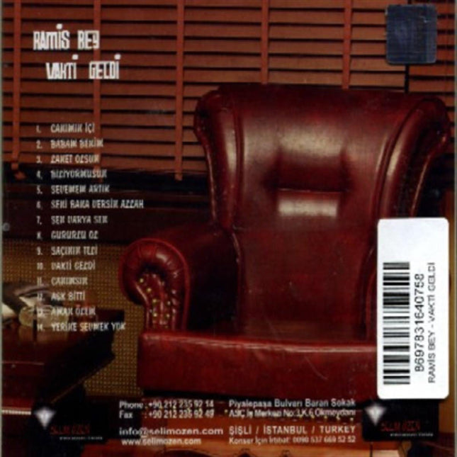 Ramis Bey - Vakti Geldi CD | Türkische Volksmusik | Halk Müziği | CD