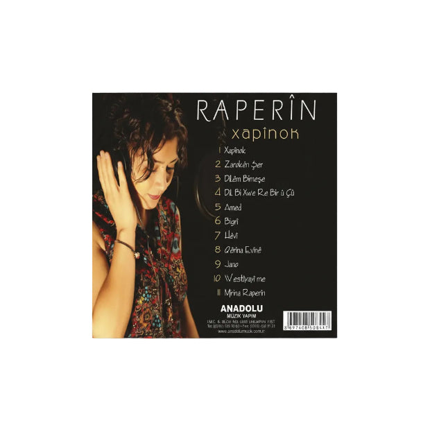 Rapçi | Xapino | CD ( Kürtçe | Rock )Kürtçe CD
