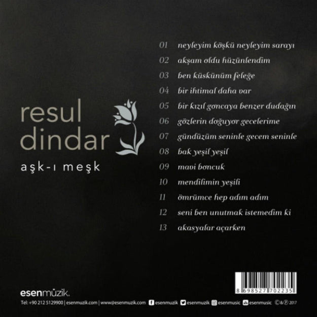 Resul Dindar - Aşk-ı Meşk CD ( Türk Sanat Müziği CD ) Türk | Sanat | Müziği | CD