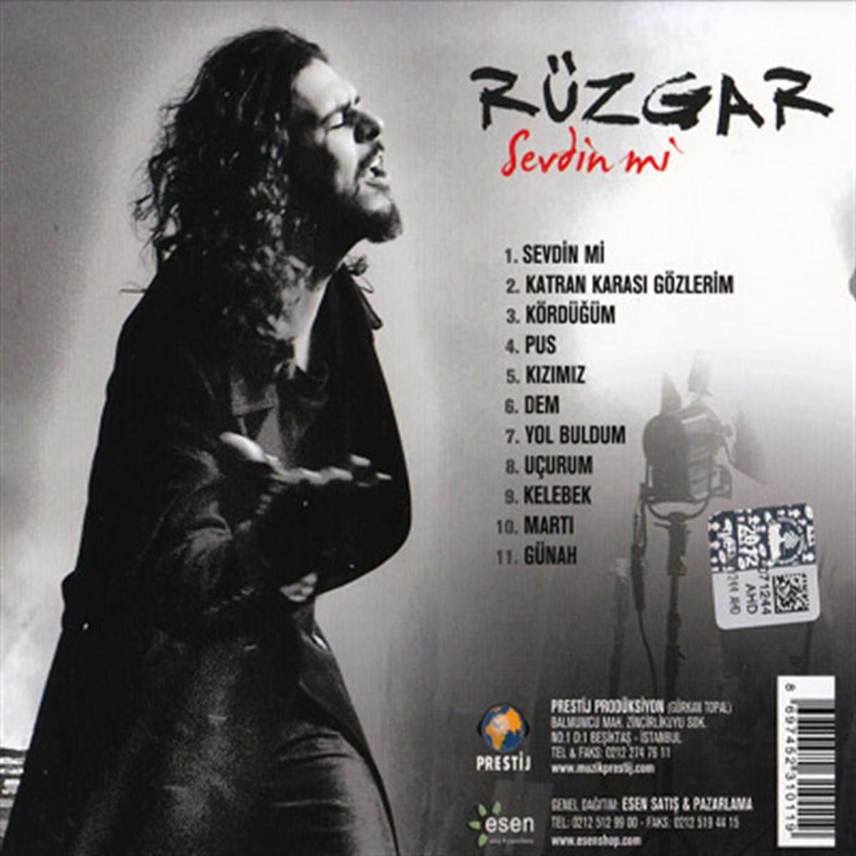 Rüzgar -Sevdin mi (CD)Türkçe | Türkische |Türkischer Rock | Musik | CD