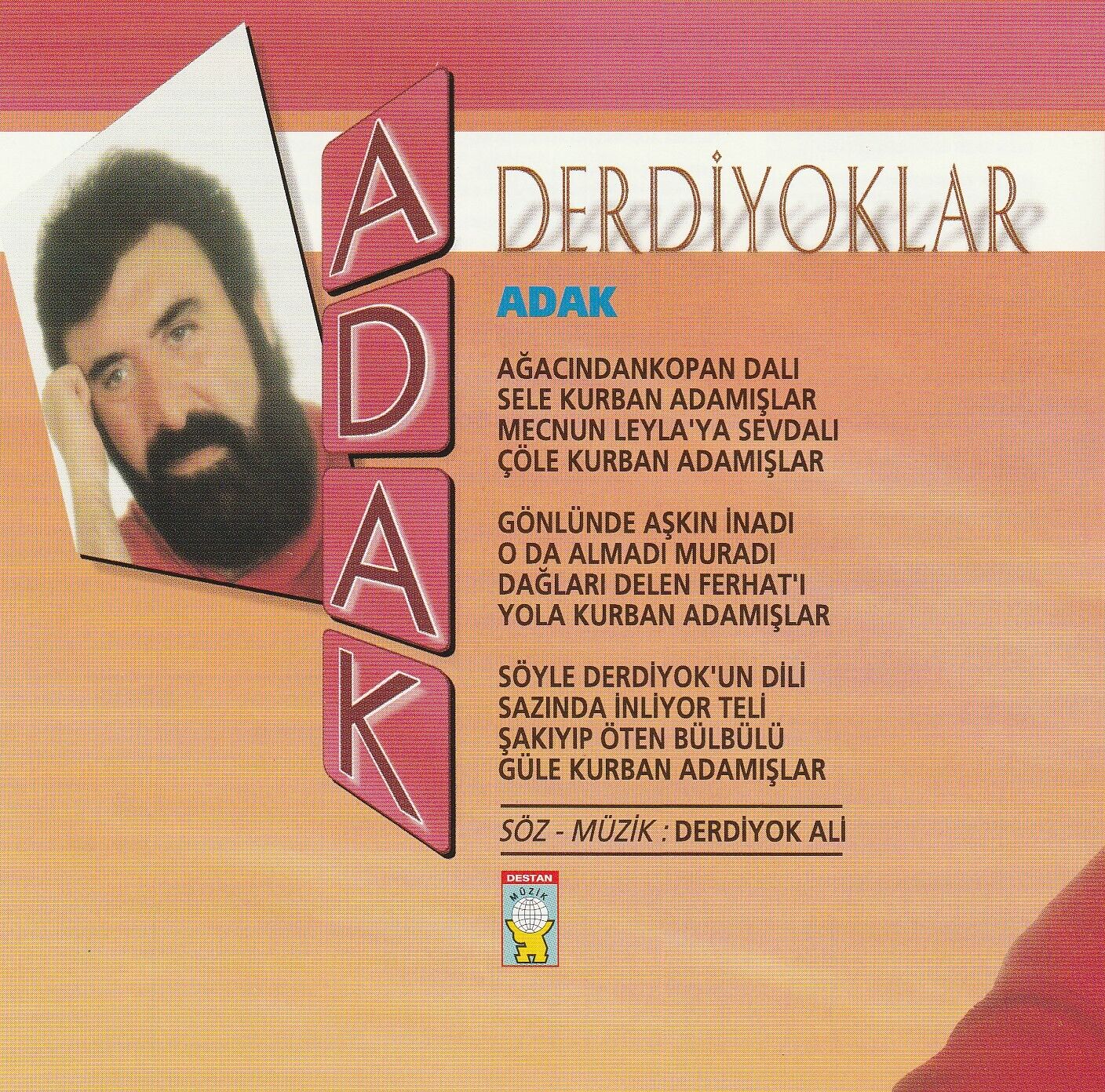 Derdiyoklar - Adak (Türkische Volksmusik | CD )Türk halk müziği ( Almanya Destan Müzik )