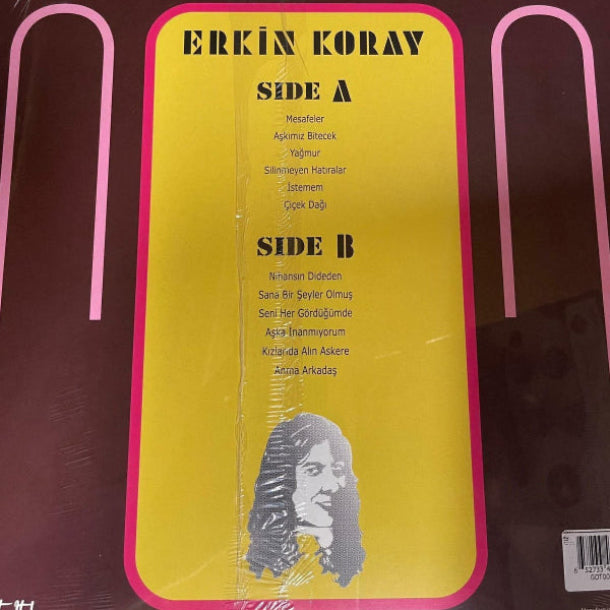 Erkin Koray Plak - Mesafeler | Aşkımız Bitecek | Silinmeyen Hatıralar | Plak | Anadolu Rock |Türkçe rock plak