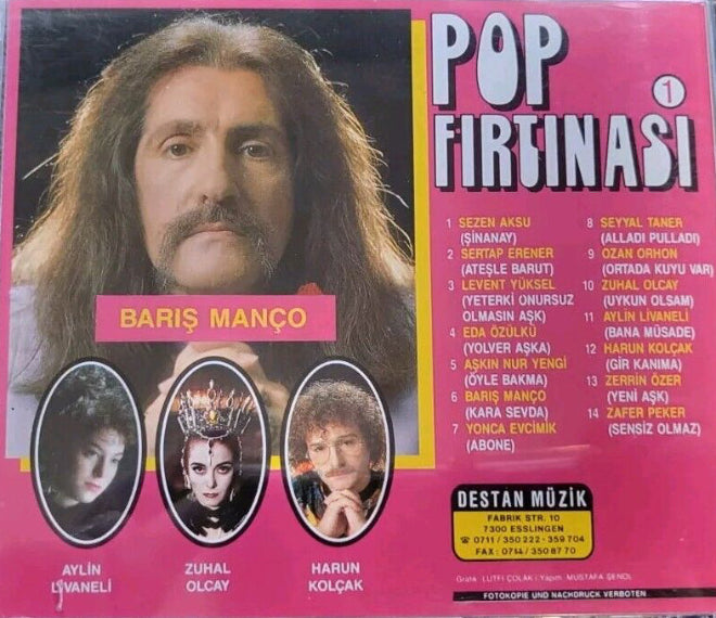 Pop FIRTINASI 1 (Destan Müzik | Türk popu | CD)