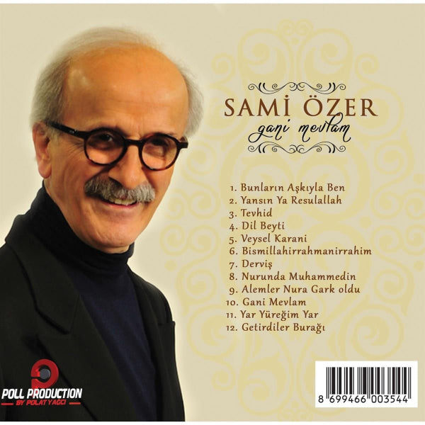 Sami Özer-Gani Mevlam - CD(Sufi-Tasavvuf |Müzik |CD)