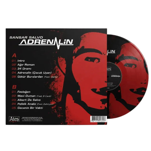Sansar Salvo - Adrenalin Plak (Sansar Salvo Plak) Türkçe Rap | Türkçe Hip Hop Plak