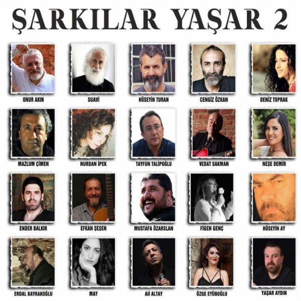 Şarkılar Yaşar 2 (CD) Türk Halk (CD)Karışık | Türk Halk | CD