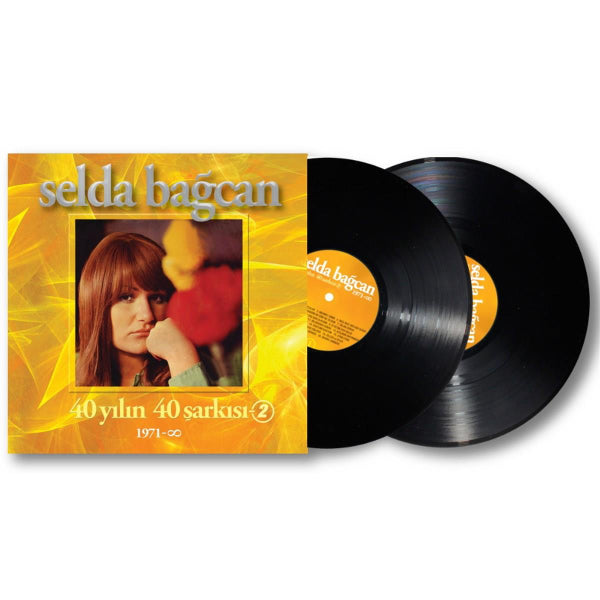 Selda Bağcan Plak | 40 Yılın 40 Şarkısı 2 | Özgün | Protest Müzik ( 2 Plak) Schallplatte | LP