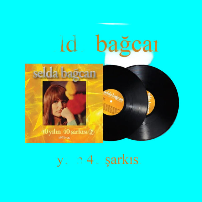 Selda Bağcan Plak | 40 Yılın 40 Şarkısı 2 | Özgün | Protest Müzik ( 2 Plak) Schallplatte | LP