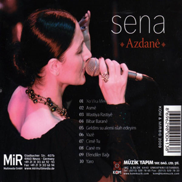 SENA - Azdane (CD) -Kürtçe |Etnik | Kürt müziği (Kurdische Musik) CD