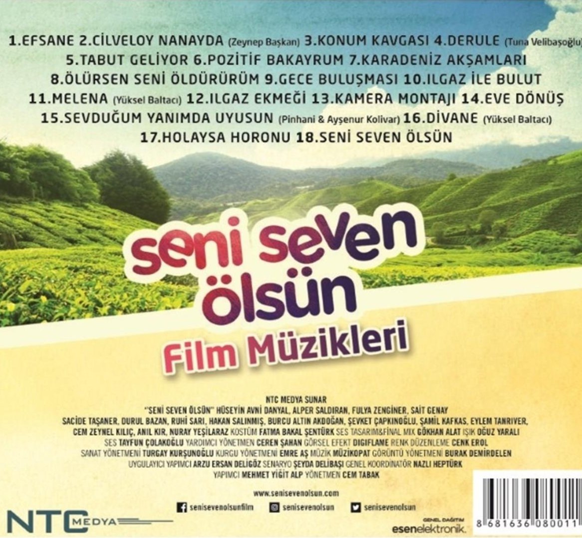 Seni Seven Ölsün-Film Müzikleri ( CD ) Film | Dizi | Müzikleri CD