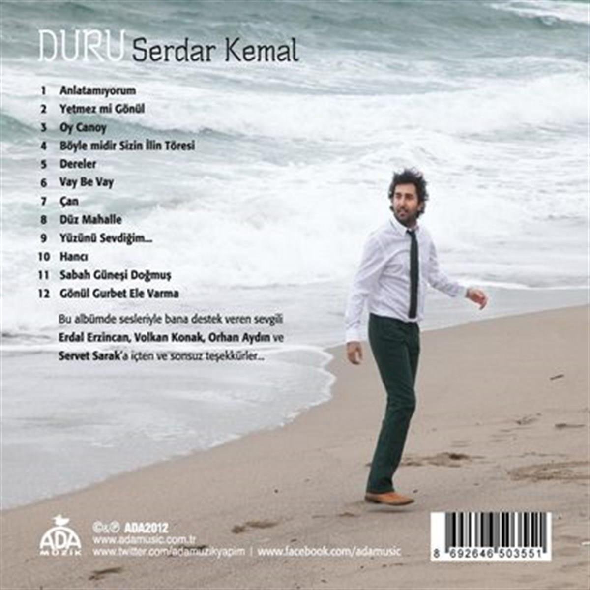 Serdar Kemal - Duru (CD) Türk Halk | CD