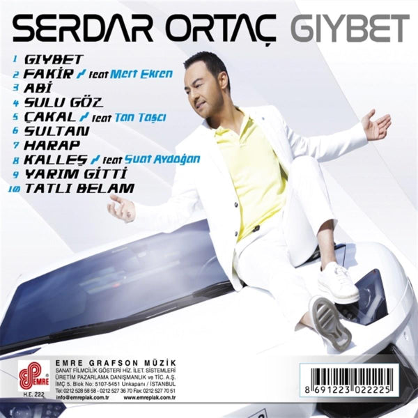 Serdar Ortaç - Gıybet ( CD ) Türkische | Türkischer | Pop | CD