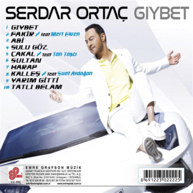 Serdar Ortaç - Gıybet ( CD ) Türkçe | Türkçe | Pop | CD