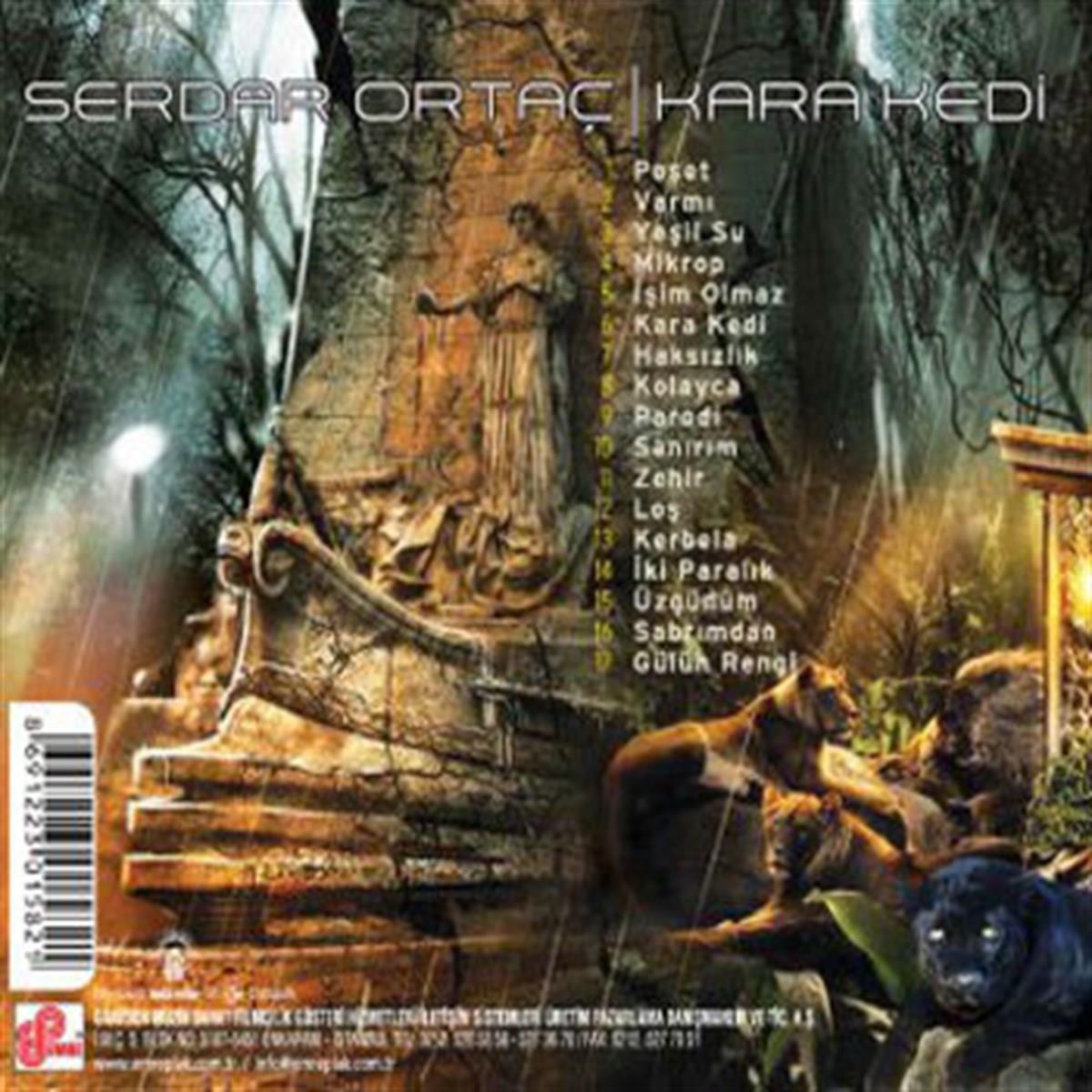 Serdar Ortaç - Kara Kedi ( CD )Türkçe | Pop | CD