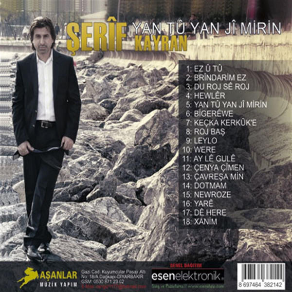 Şerif Kayran -Yan Tû Yan Jî Mirin (CD )Kürtçe | Etnik |Kurdische Musik | CD