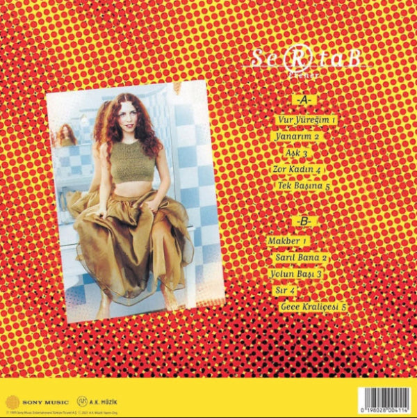 Sertab Erener Plak| Sertab Erener|Siyah Plak(Türkçe Pop Plak)LP