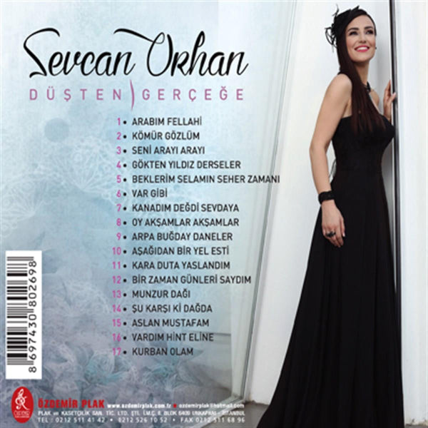 Sevcan Orhan - Düşten Gerçeğe (CD) türkische Volksmusik | CD