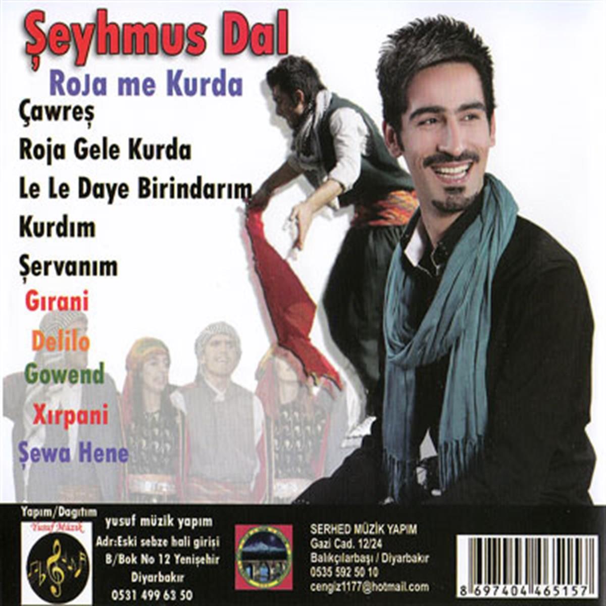 Şeyhmus Dal - Roja Gele Kurda (CD) Etnik | Kürtçe |Kürt | CD | CD'ler