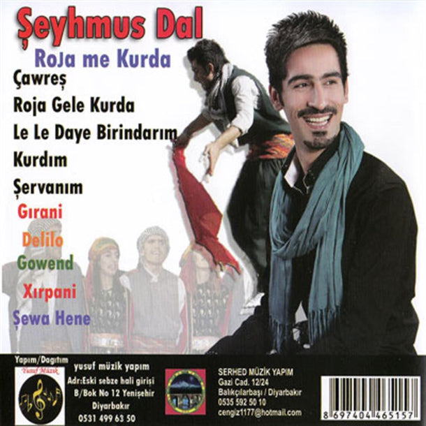 Şeyhmus Dal - Roja Gele Kurda (CD) Etnik | Kürtçe |Kurdische | CD | CD's