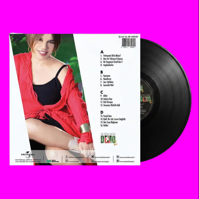 Sezen Aksu Plak- Demo 2 (Türk Popu) | kayıt | 2| (LP)
