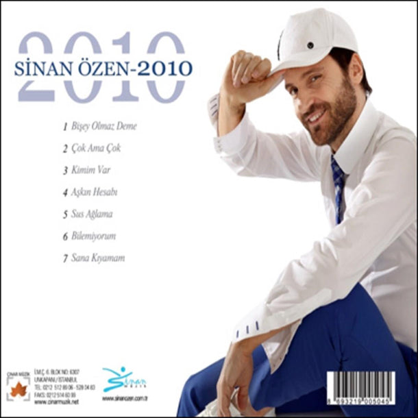 Sinan Özen - Sinan Özen 2010 CD (Arabesk | CD)Türkçe | Arabesk | CD