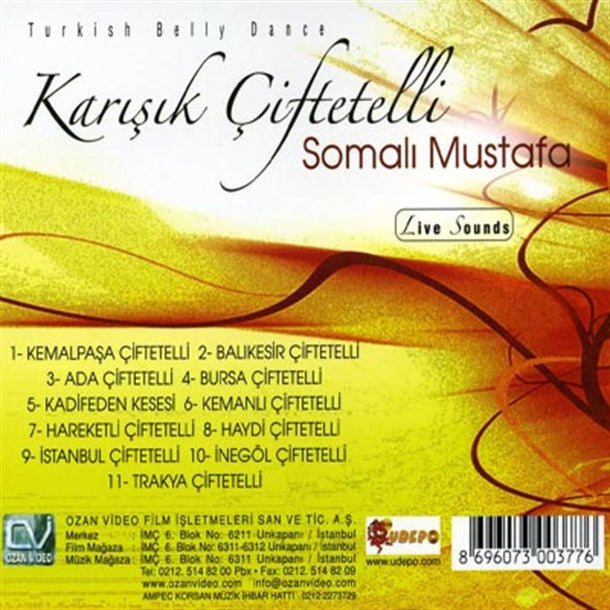 Somalı Mustafa - Karışık Çiftetelli (CD) Oyun Havası | Çiftetelli | CD
