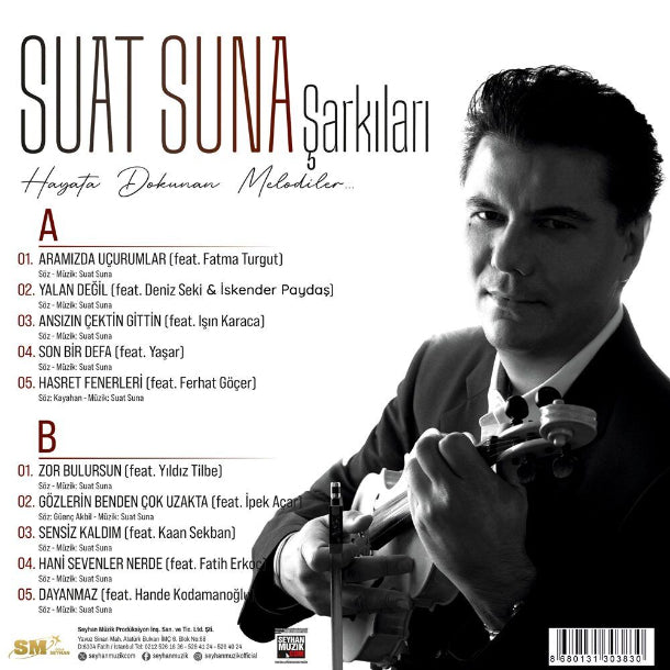 Suat Suna Şarkıları Plak - Suat Suna Hayata Dokunan Melodiler Plak | Suat Suna Schallplatte | LP
