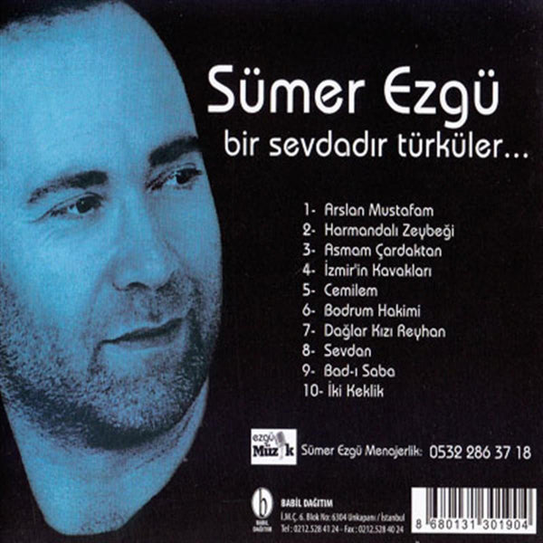 Sümer Ezgü - Bir Sevdadır Türküler ( CD )Türk | halk | müziği | CD | CD's