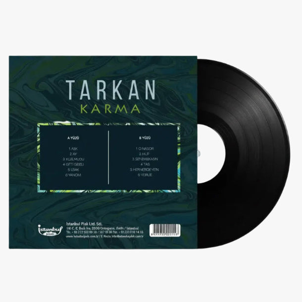 Tarkan Plak |Karma(Türkce Plak | Pop Plak)Plak| LP