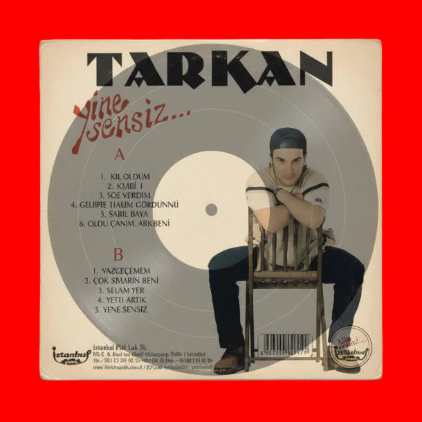 Tarkan Plak-Yine Sensiz Plak (Tarkan Plak)Schallplatte | LP | Tarkan yine Sensiz Plak