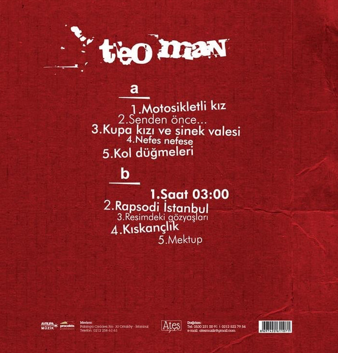 Teoman - Teoman 2003 (Plak) Schallplatte | LP |Schallplatten