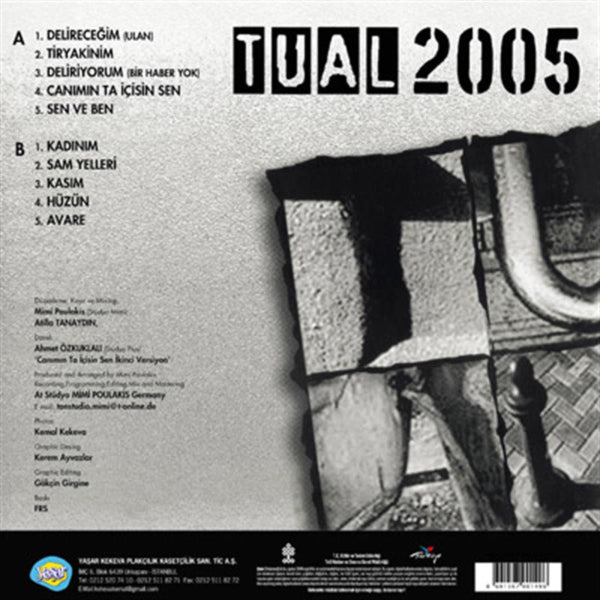 Tual Plak | 2005 ( Rock Plak ) Schallplatte| LP | Türk Rock plak