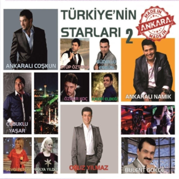 Türkiye'nin Starları CD - Türkiye'nin Starları 2 (CD) ANKARA Oyun Havaları | MADE IN ANKARA CD