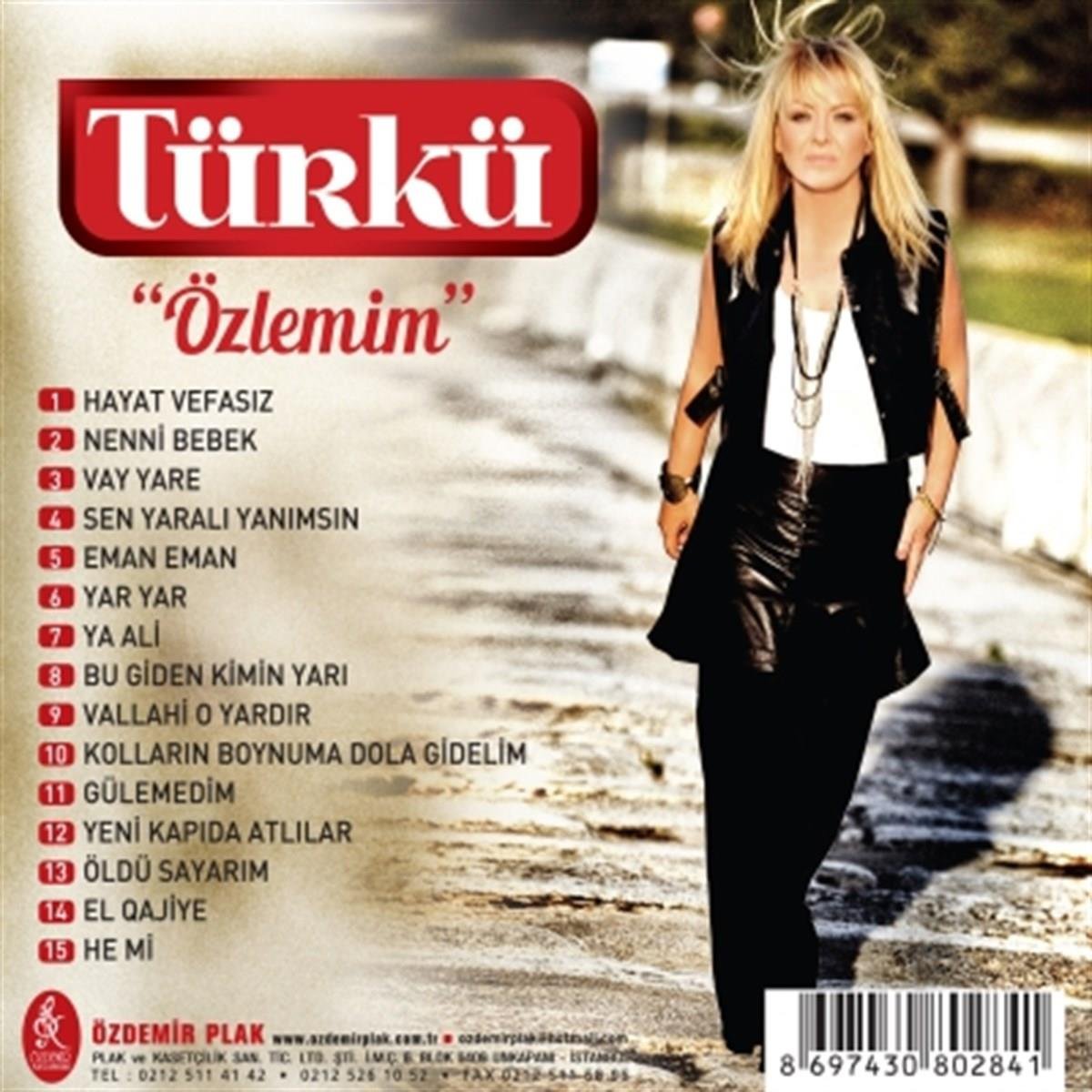 Türkü - Özlemim (CD) Türkü | Türk Halk | Halk | müziği | CD