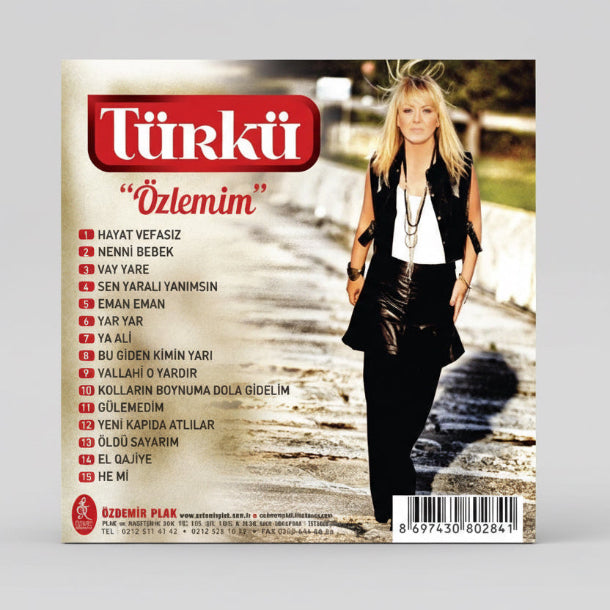 Türkü - Özlemim CD (Türkü CD) Türkü | Türk Halk | Halk | müziği | CD