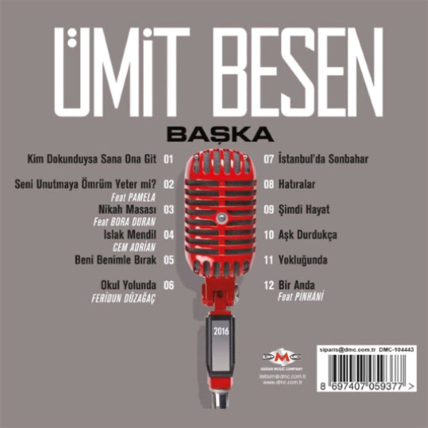 Ümit Besen CD- Başka | CD | Çeşitli Sanatçılar | dan | Ümit Besen Şarkıları CD |Türkçe CD