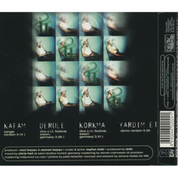 Ünlü - Kafam CD | Türkçe Rock CD | Türkischer Rock CD's