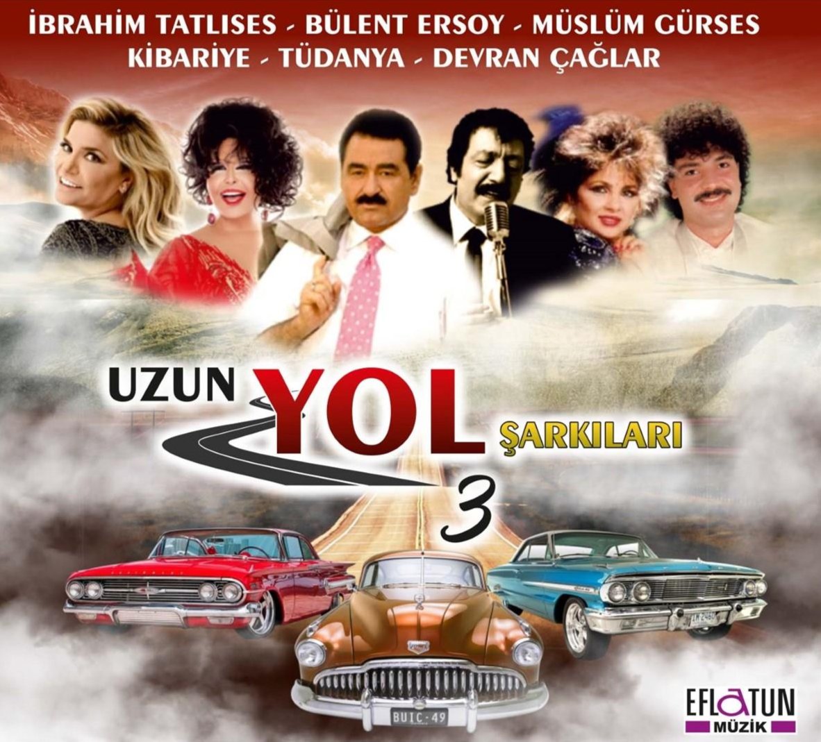 Uzun Yol Şarkıları 3 | CD ( Arabesk CD)Türkçe | karışık | Arabesk | CD